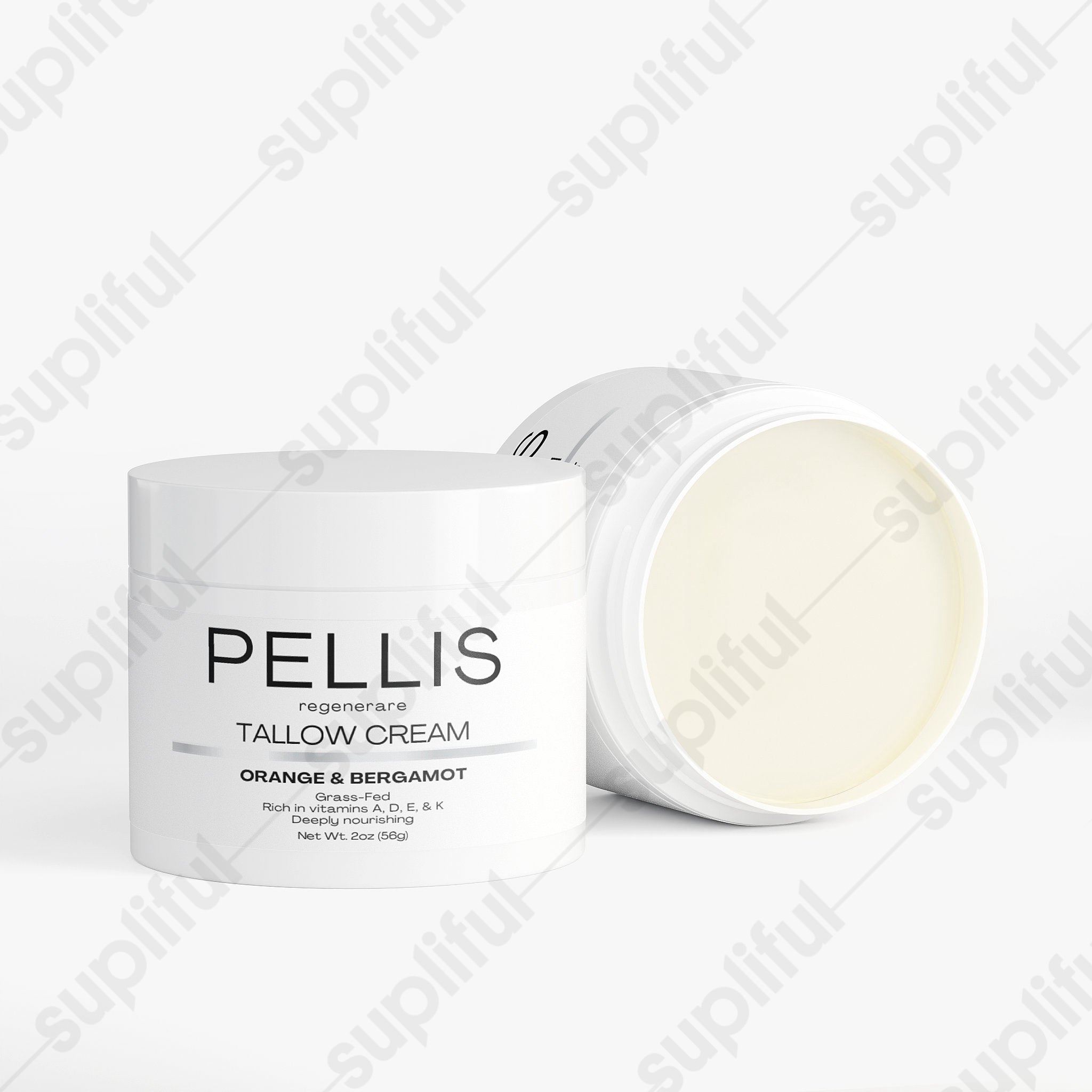 Tallow Cream Orange & Bergamot