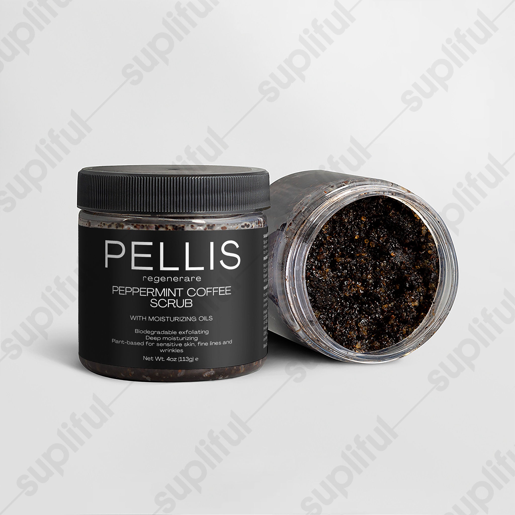 Peppermint Coffee Scrub