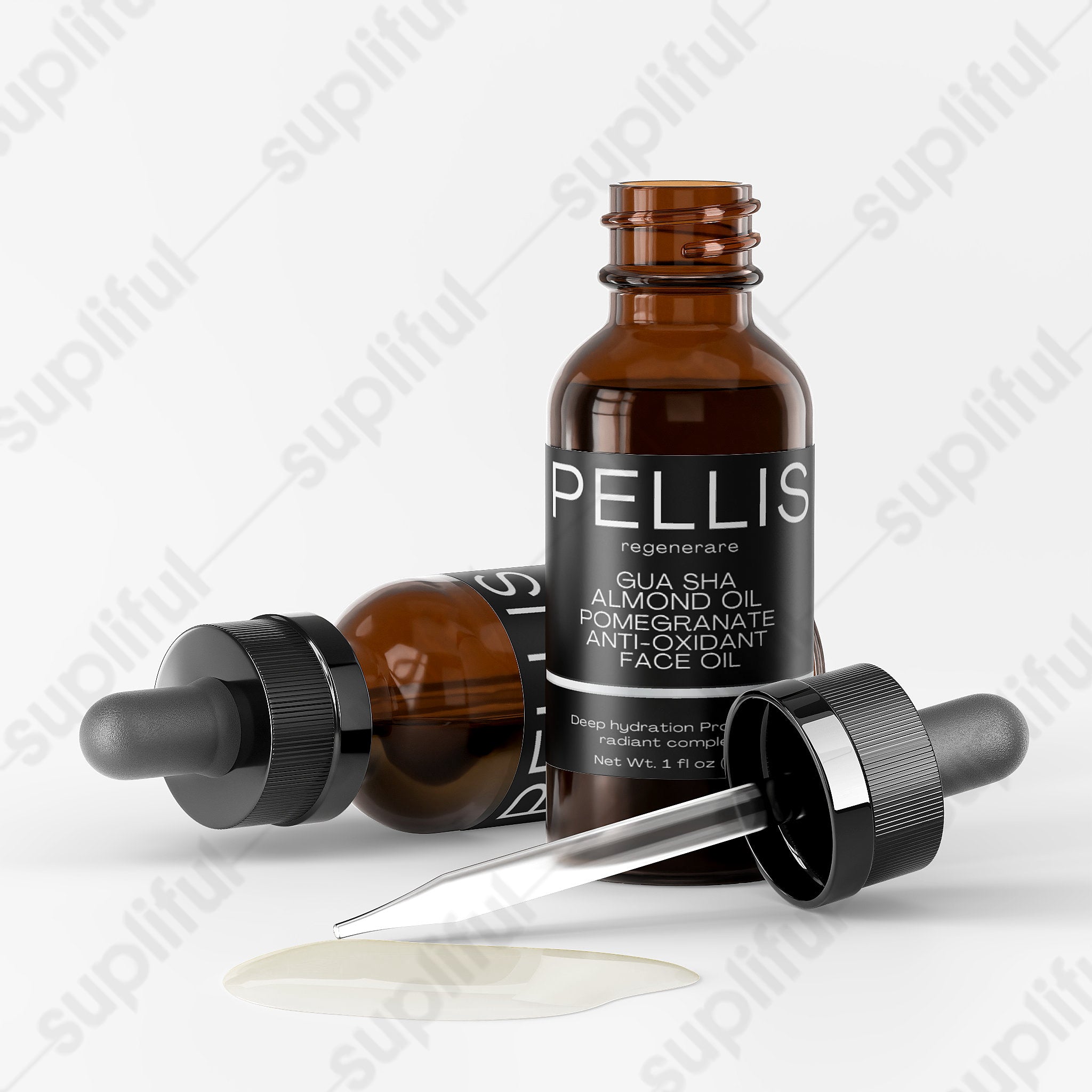 Gua Sha Almond Pomegranate Anti-Oxidant Intense Face Serum