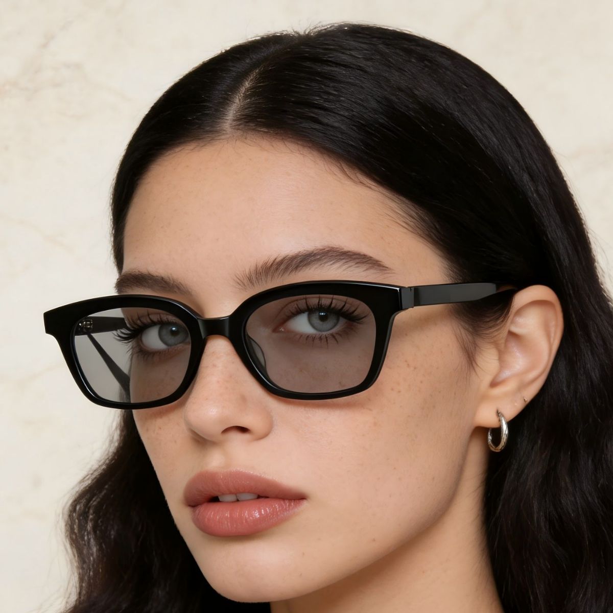 Cedar & Moore UV Protection Sunglasses, black frame, Trendsi