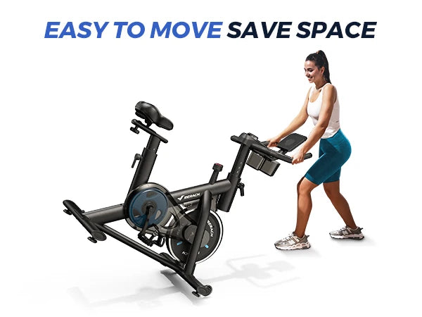 MERACH Exercise Bike Low Noise Indoor Cycling Bike with Training App