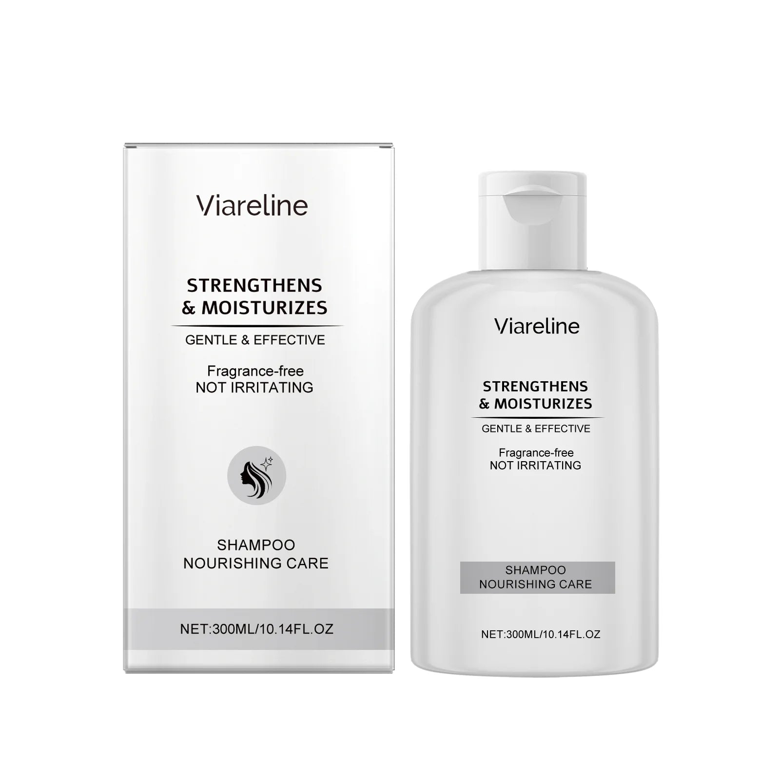 Viareline Nourish Care Shampoo & Conditioner Set - Oil Control & Repair Treatment