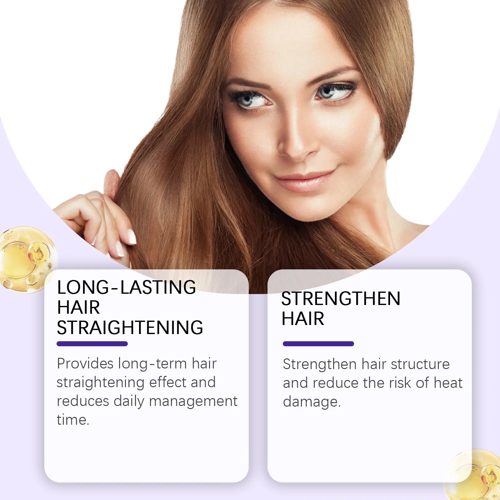 Keratin Protein Straightening Cream by Cedar & Moore - anti-frizz hair treatment with long-lasting straightening