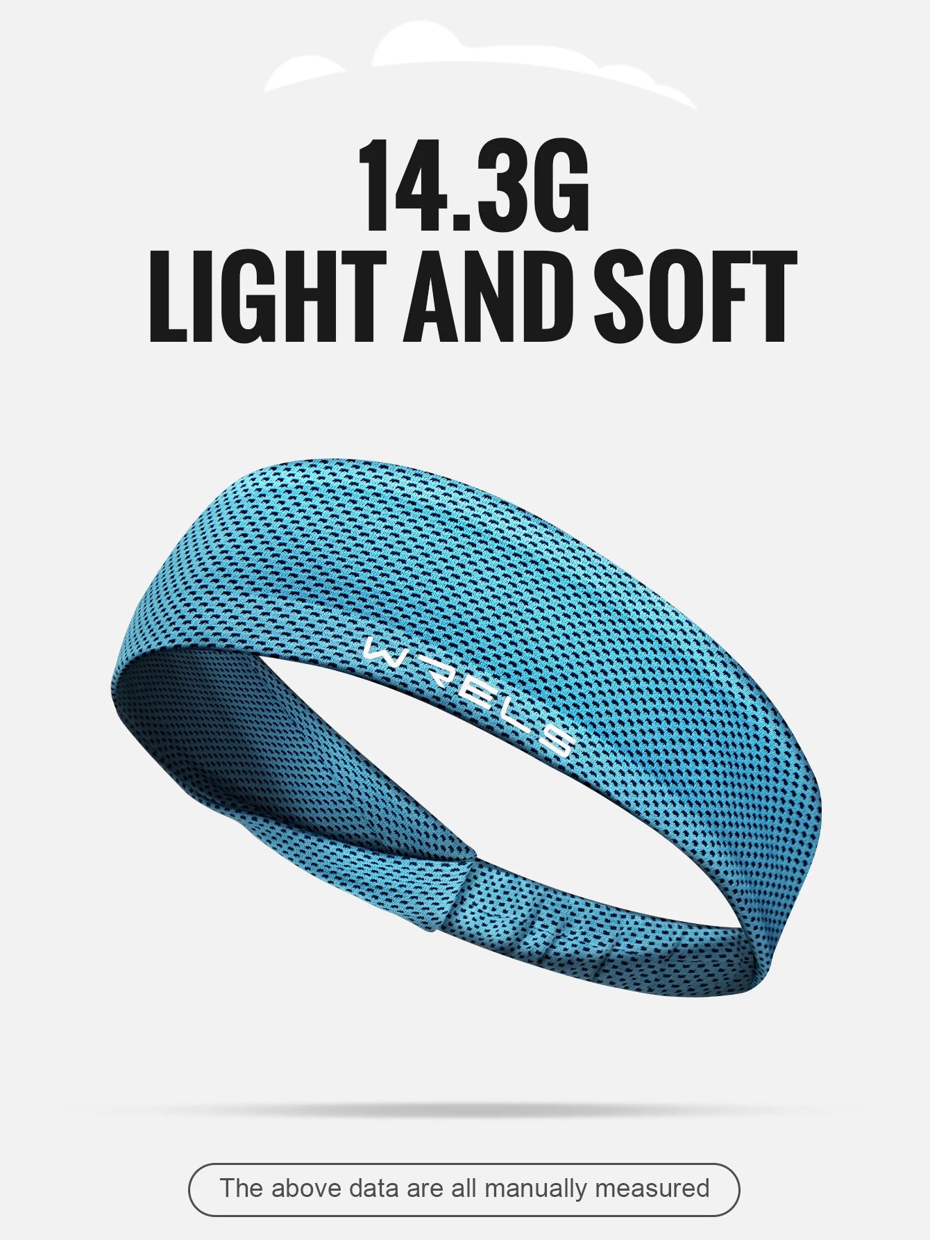 Sport Headband Breathable Fitness Sweatband Non-Slip