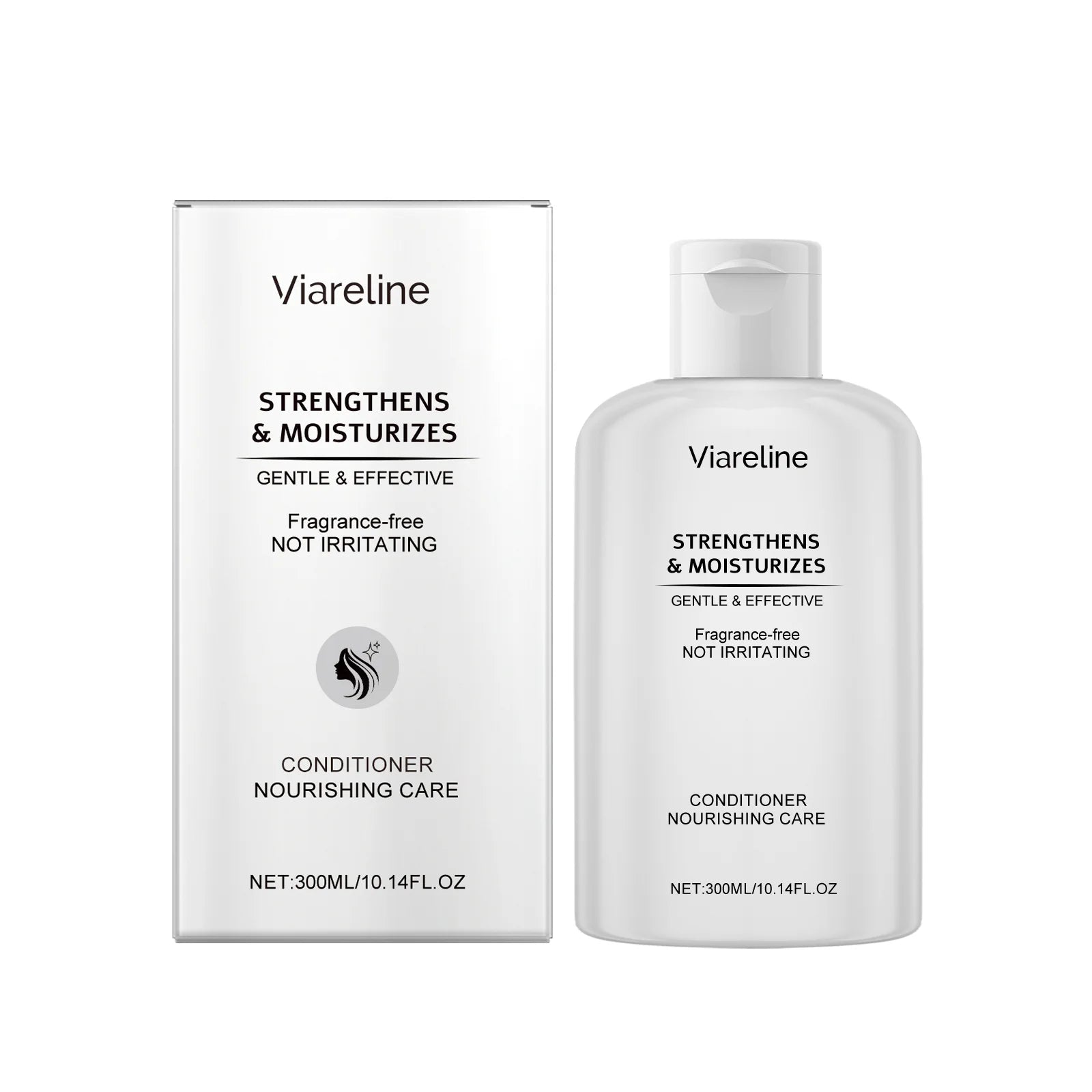 Viareline Nourish Care Shampoo & Conditioner Set - Oil Control & Repair Treatment