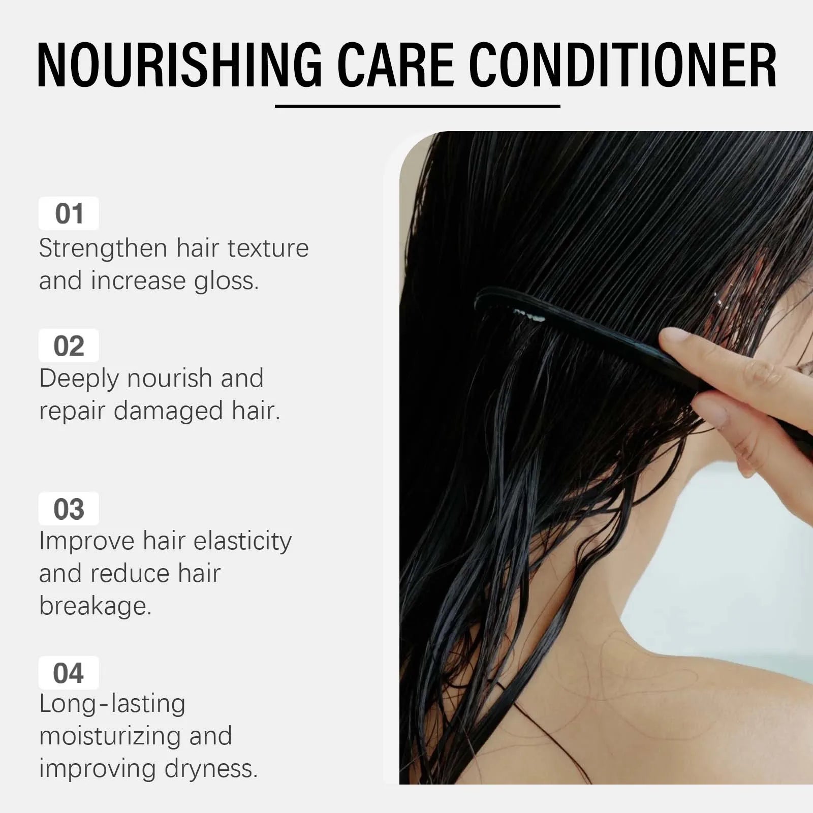 Viareline Nourish Care Shampoo & Conditioner Set - Oil Control & Repair Treatment