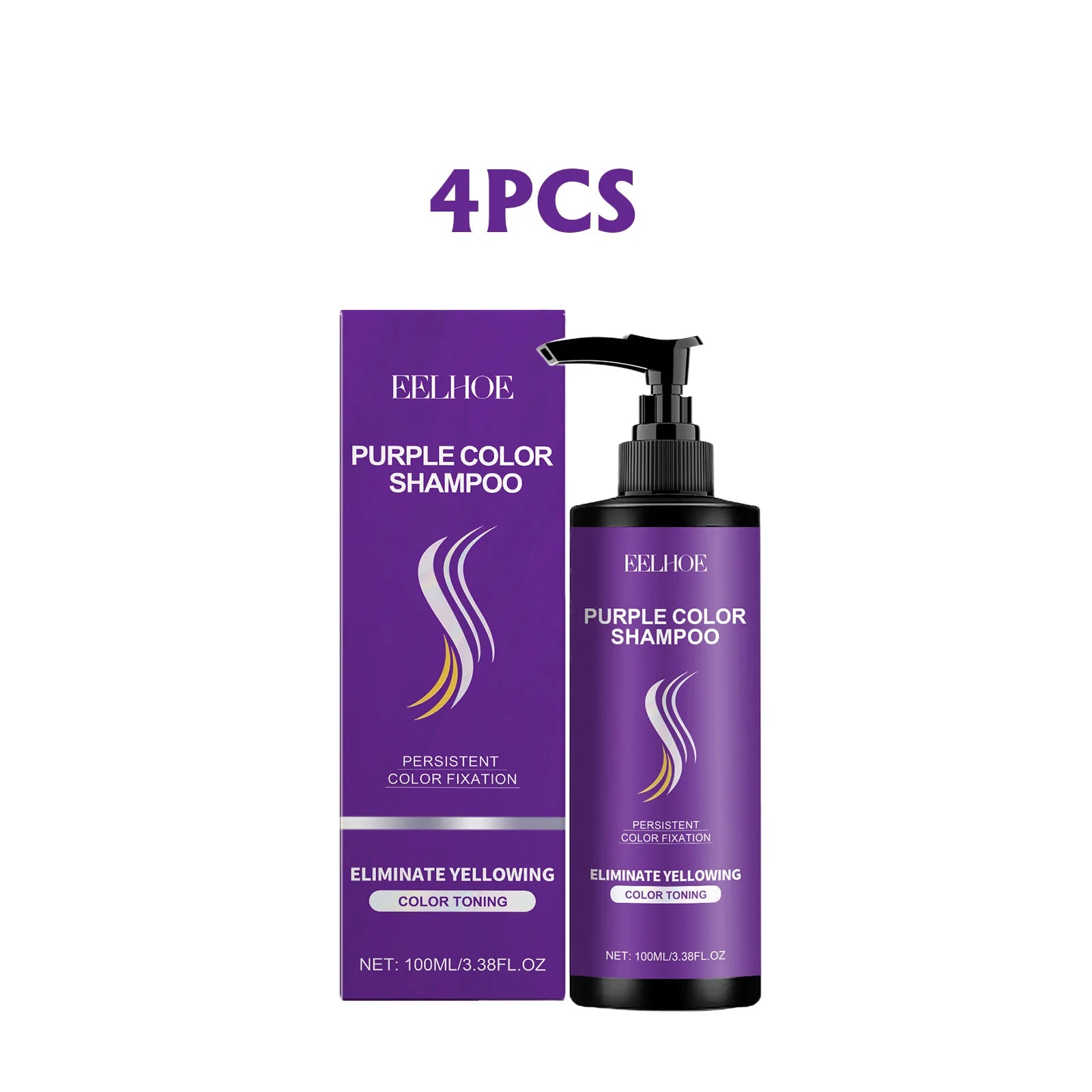 EELHOE Purple Shampoo - Color Maintenance & Toning Treatment for Blonde Hair