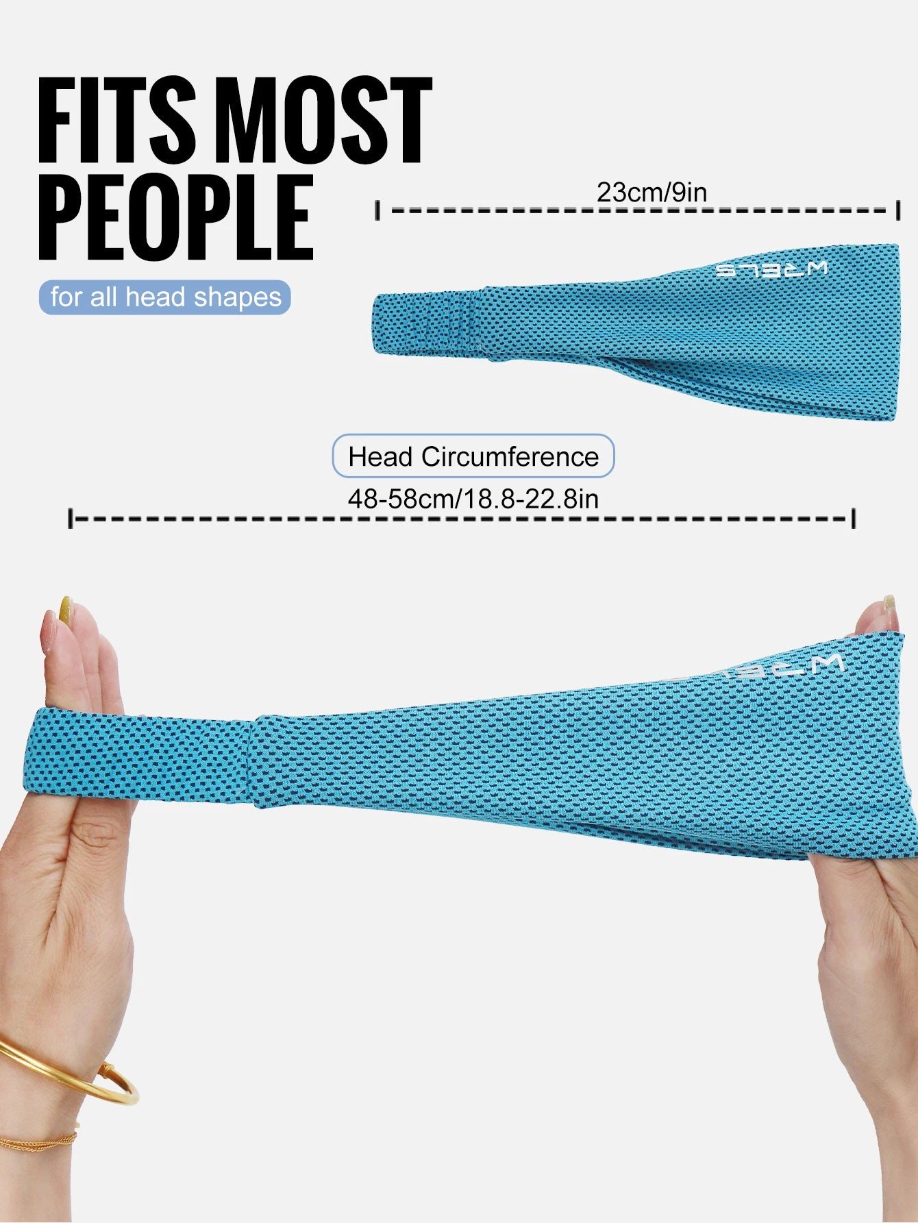 Sport Headband Breathable Fitness Sweatband Non-Slip