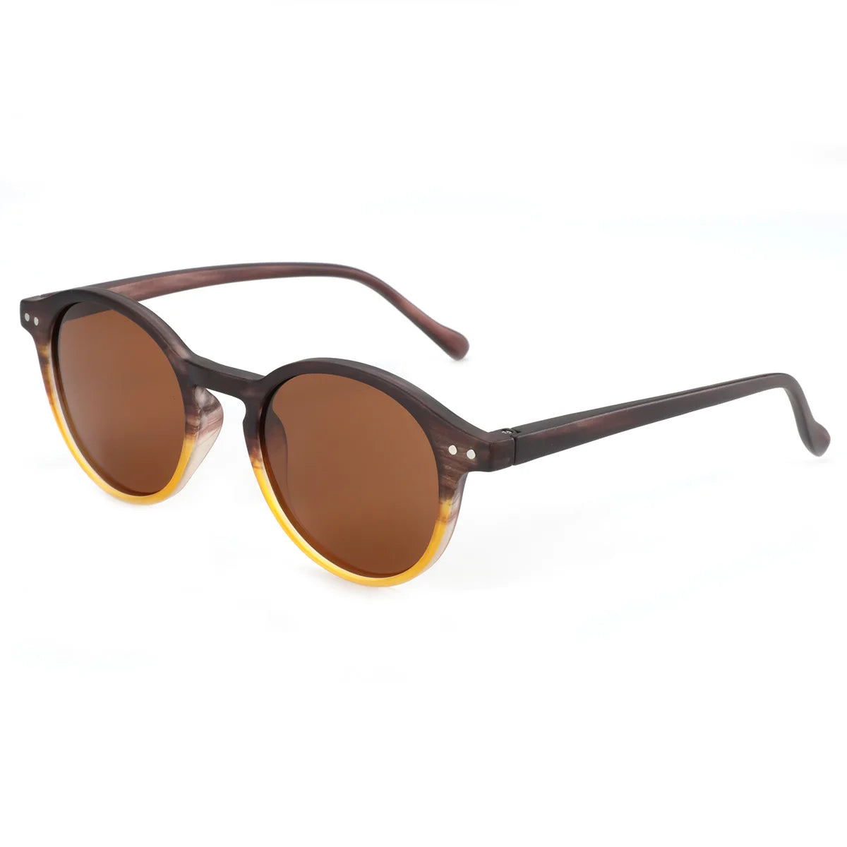 ZENOTTIC Small Round Polarized Sunglasses - Vintage Retro Circle UV400 Protection Unisex