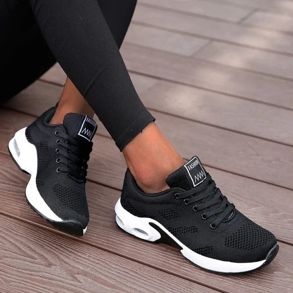 Women's Breathable Mesh Running Shoes - Lightweight Athletic Sneakers for Walking & Sports