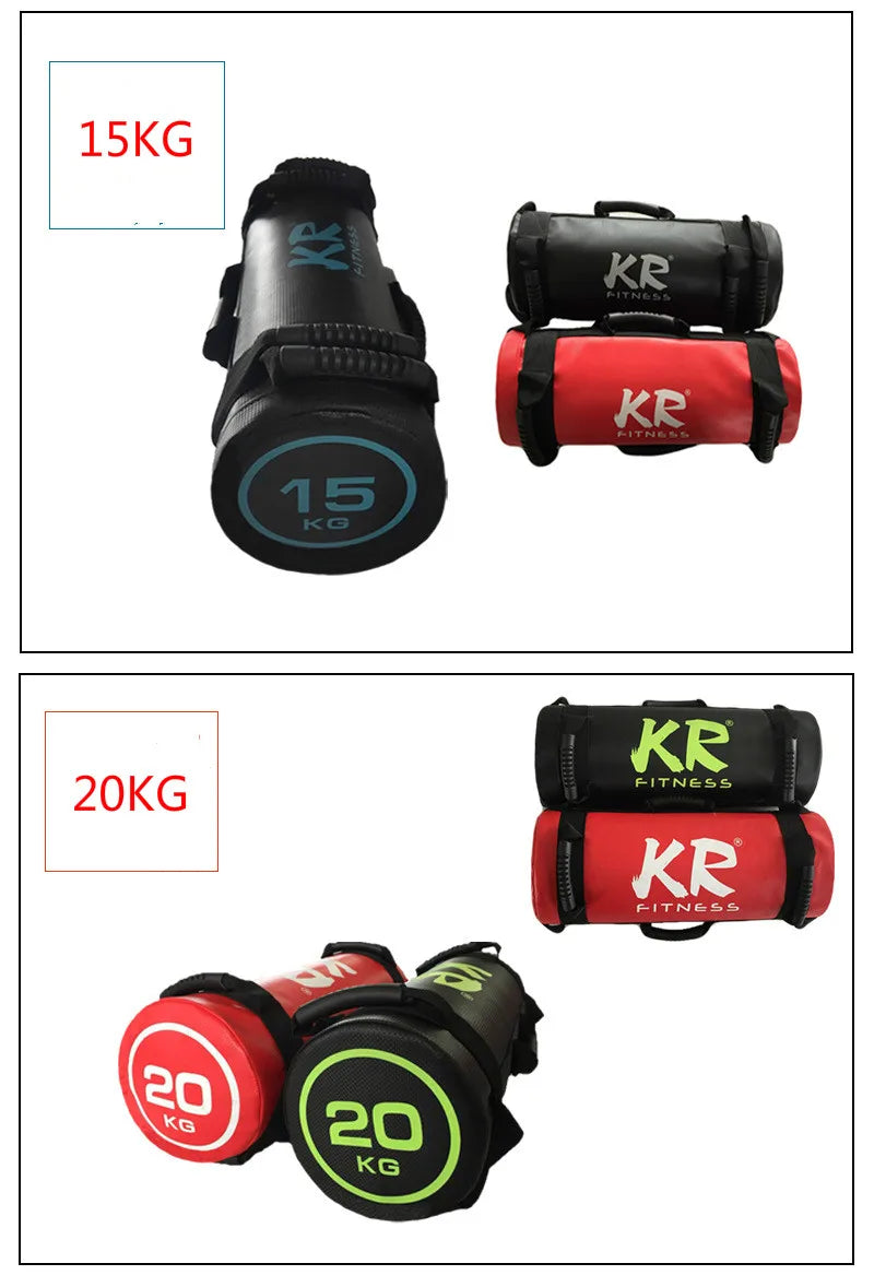 Unfilled Power Bag 5kg - 30kg Heavy Duty Sandbag for CrossFit & Strength Training