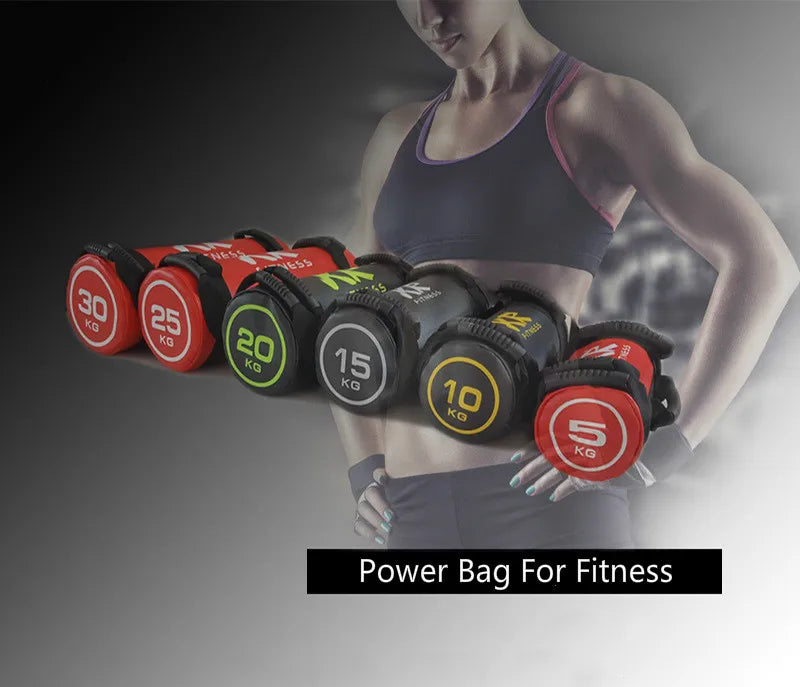 Unfilled Power Bag 5kg - 30kg Heavy Duty Sandbag for CrossFit & Strength Training