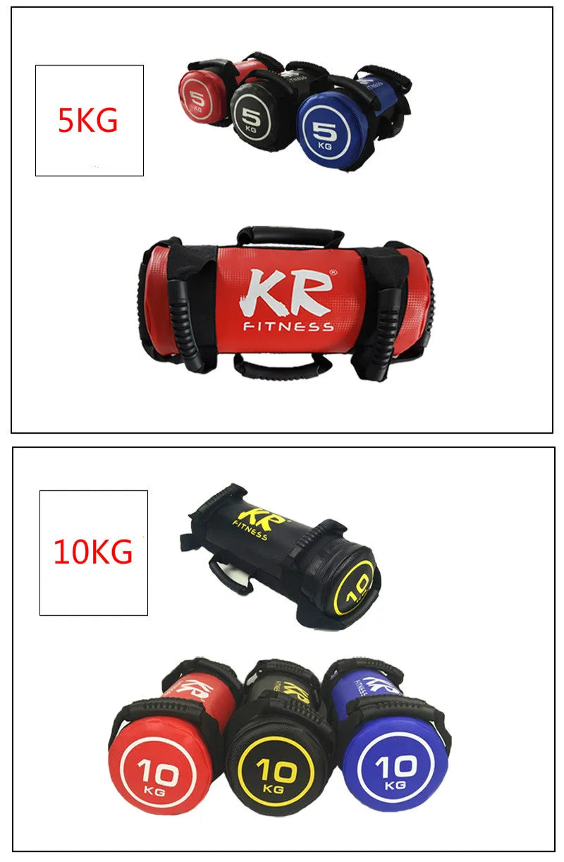 Unfilled Power Bag 5kg - 30kg Heavy Duty Sandbag for CrossFit & Strength Training