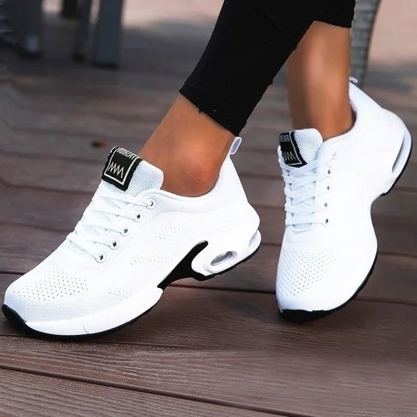 Women's Breathable Mesh Running Shoes - Lightweight Athletic Sneakers for Walking & Sports
