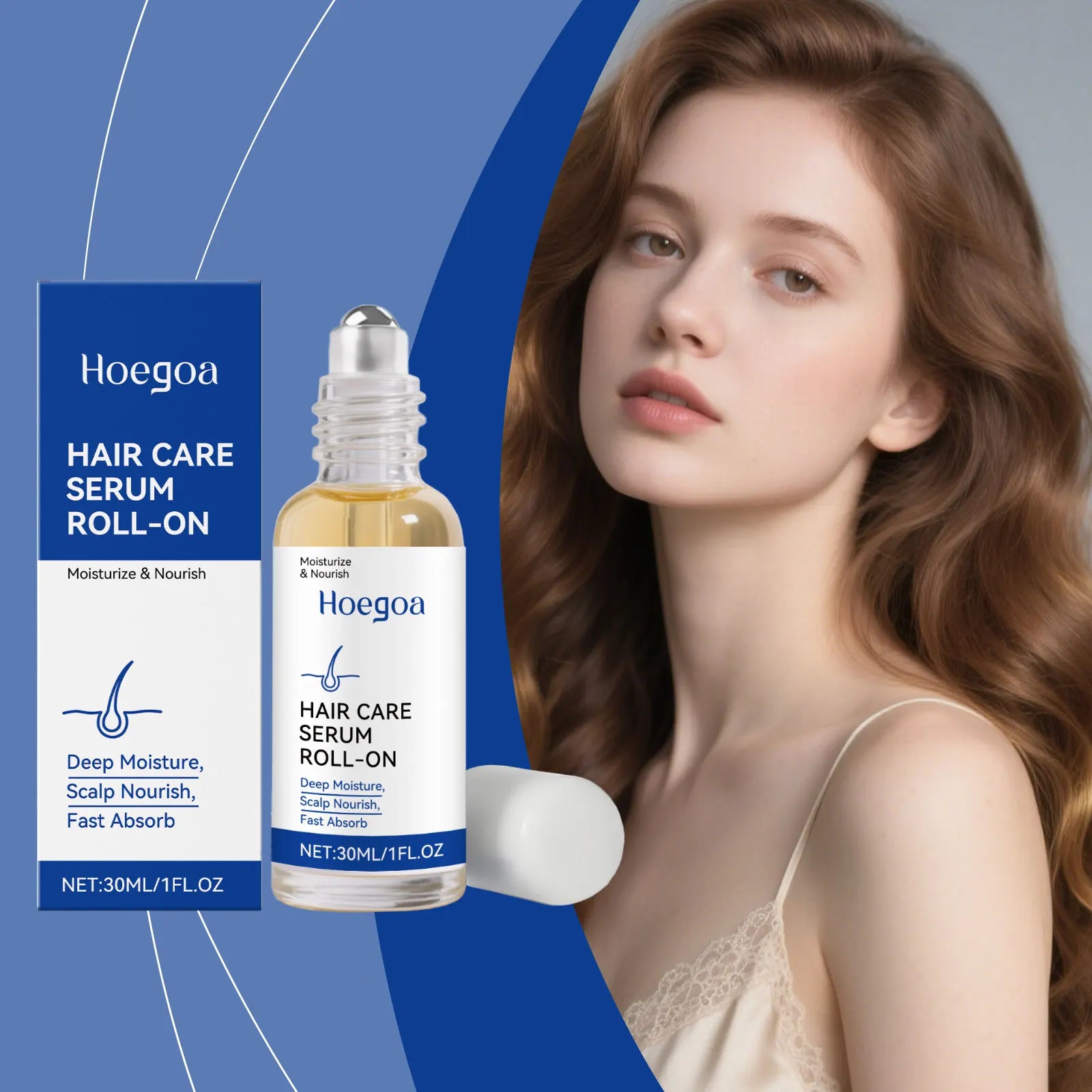 Hair Growth Serum - Strengthening Root Treatment for Anti-Baldness & Hair Loss Repair