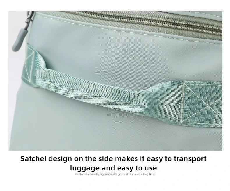 Outdoor Waterproof Nylon Sports Gym Bag with shoe Compartment
