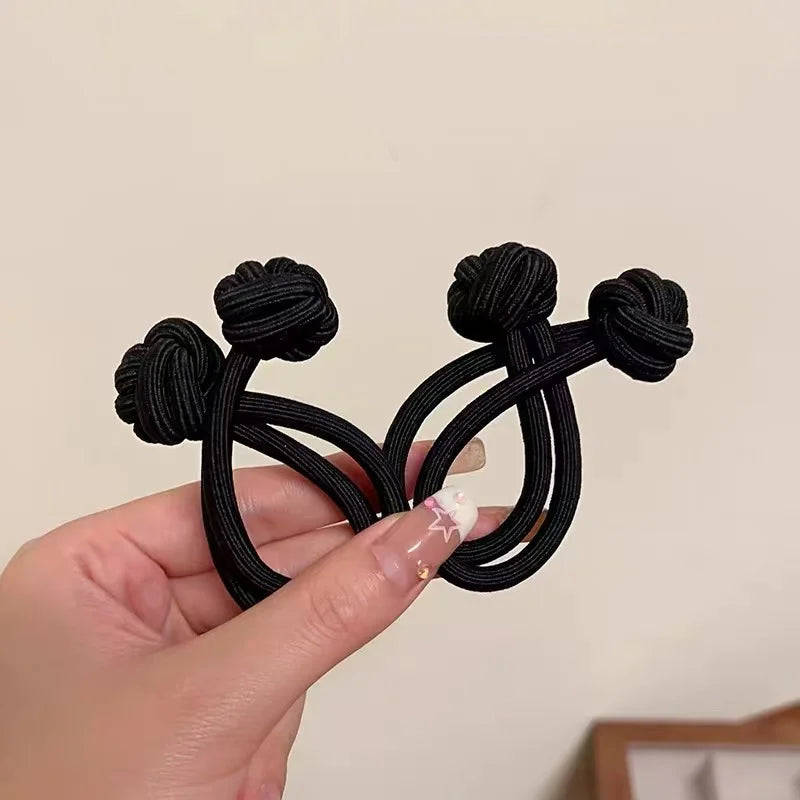 Simplicity Stretch Rubber Hair Ties - High Elasticity Fashion Scrunchies for Women