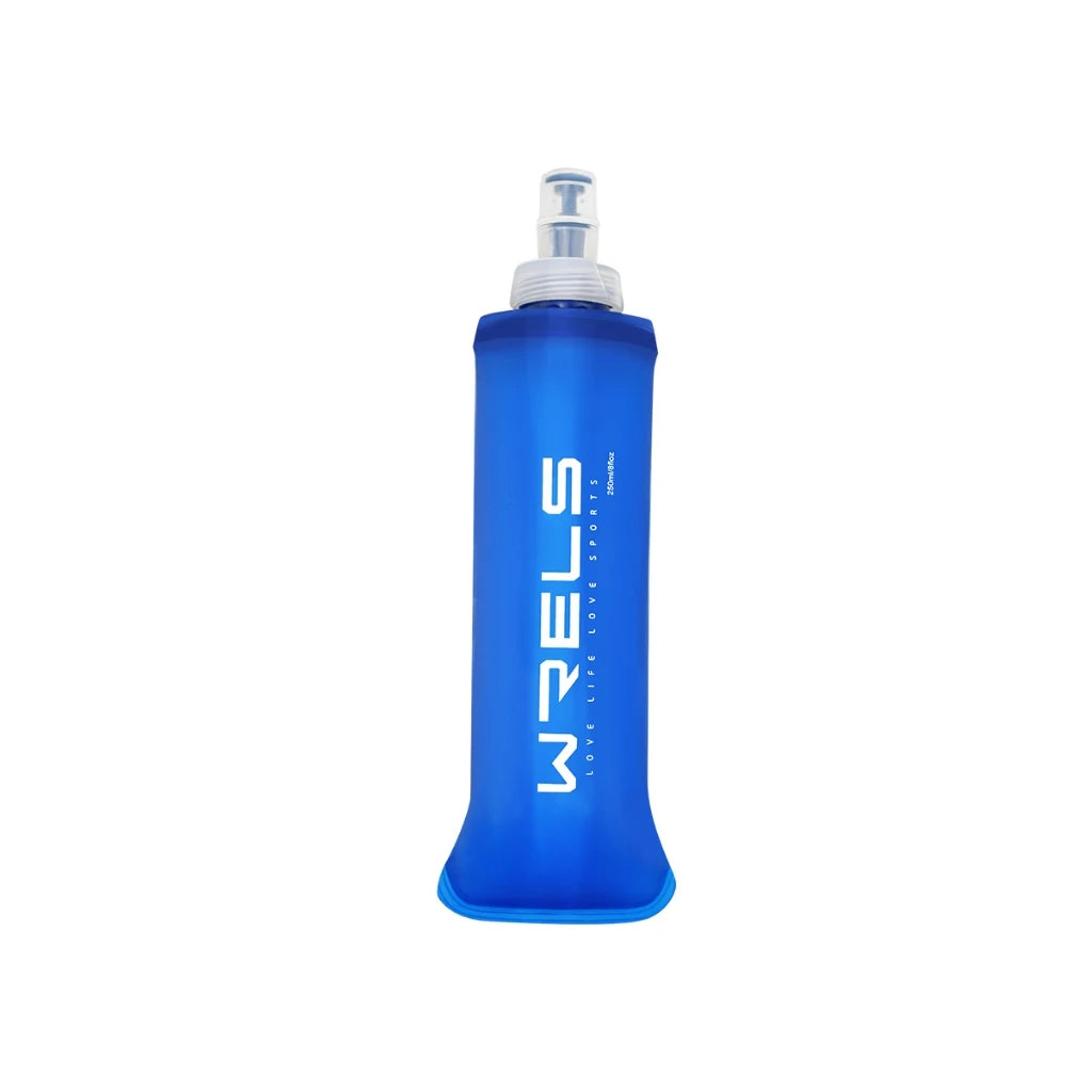 Collapsible TPU Water Bottle - BPA-Free Folding Soft Flask for Running & Hiking