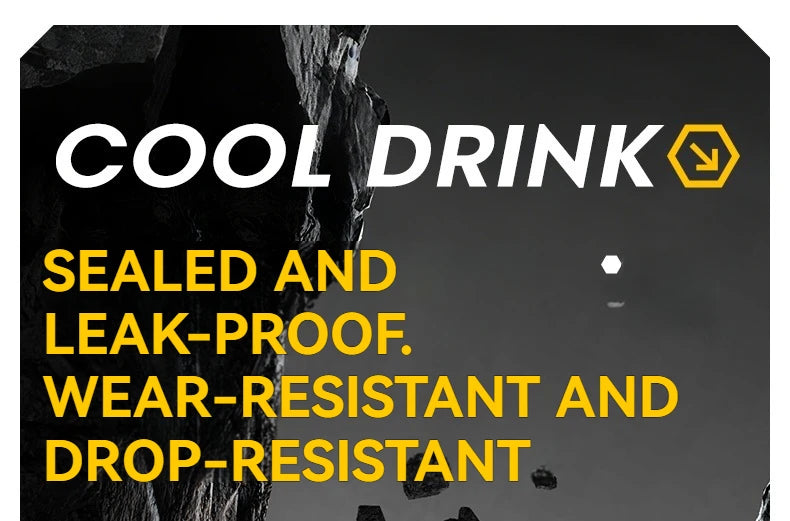 Insulated stainless steel sports bottle with sealed leak-proof lid