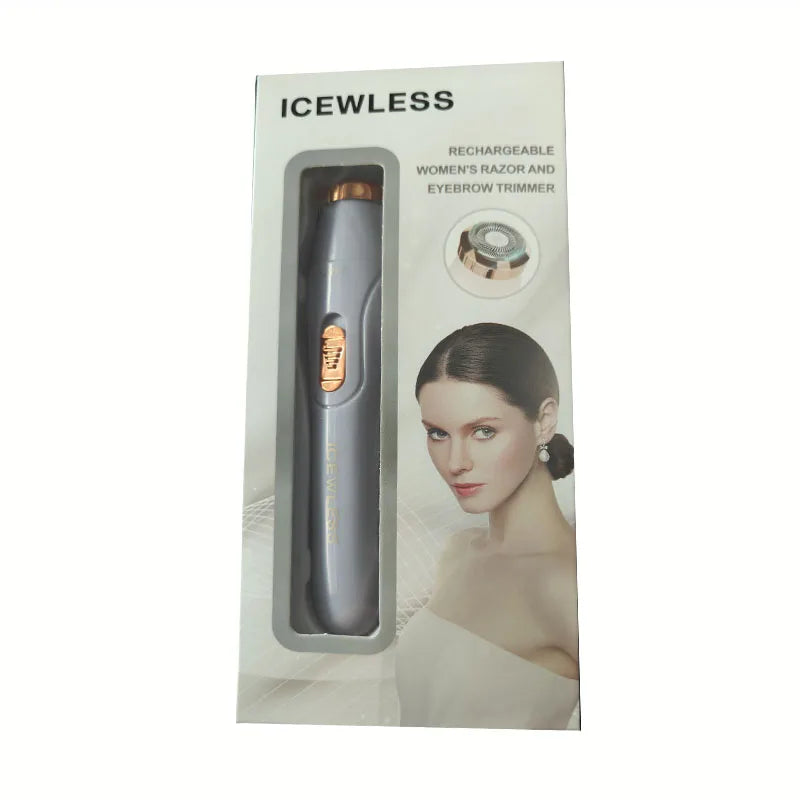 3-in-1 Electric Hair Removal Set - Portable Multi-Head Trimmer for Painless Body & Facial Hair Removal