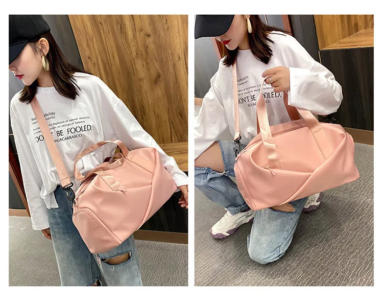 Women's Wet Dry Fitness Duffle Bag