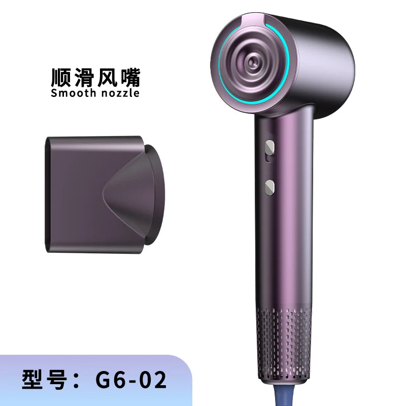 Professional Negative Ion Hair Dryer - Temperature Control with Hot & Cold Air for Powerful Gentle Care