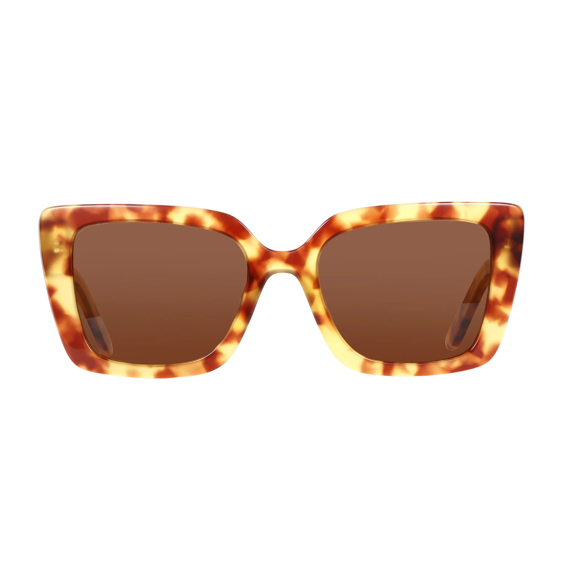 ZENOTTIC Designer Square Polarized Sunglasses - Classic Butterfly UV400 Protection for Women
