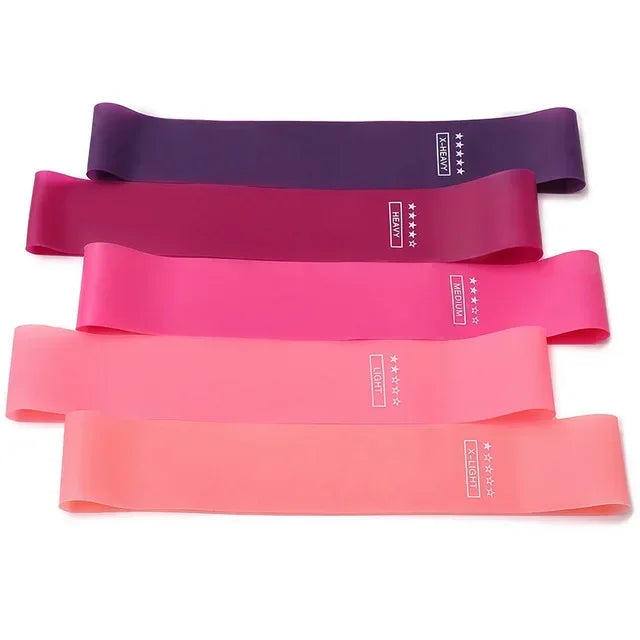 Premium Rubber Resistance Bands - Yoga & Pilates Workout Equipment