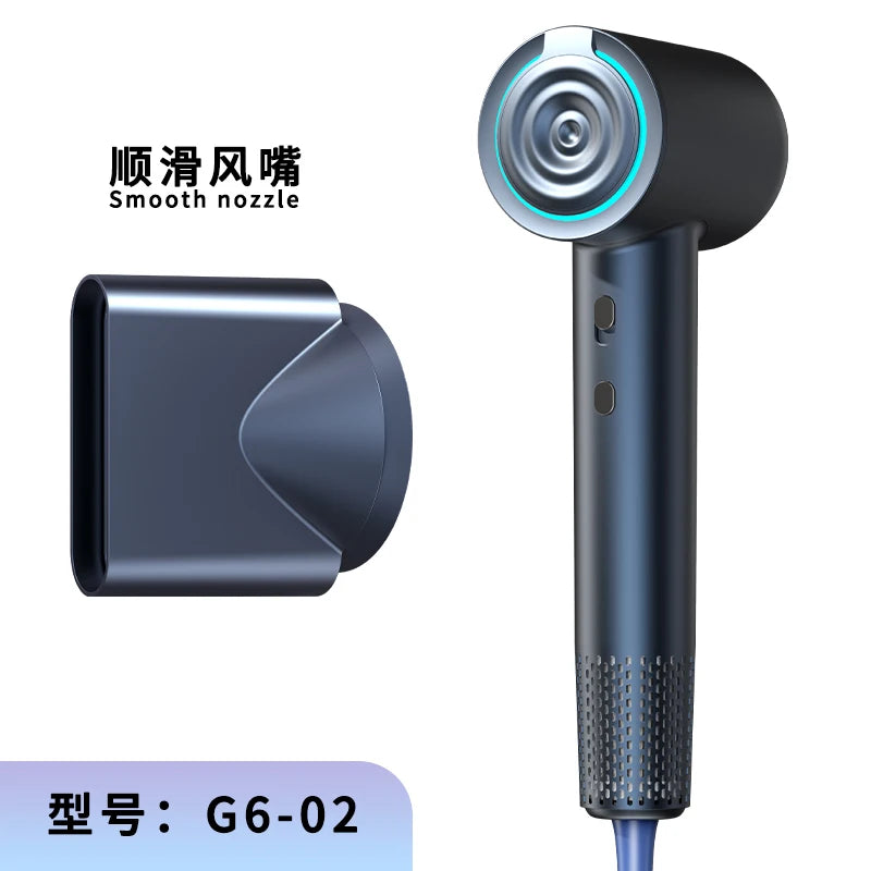 Professional Negative Ion Hair Dryer - Temperature Control with Hot & Cold Air for Powerful Gentle Care