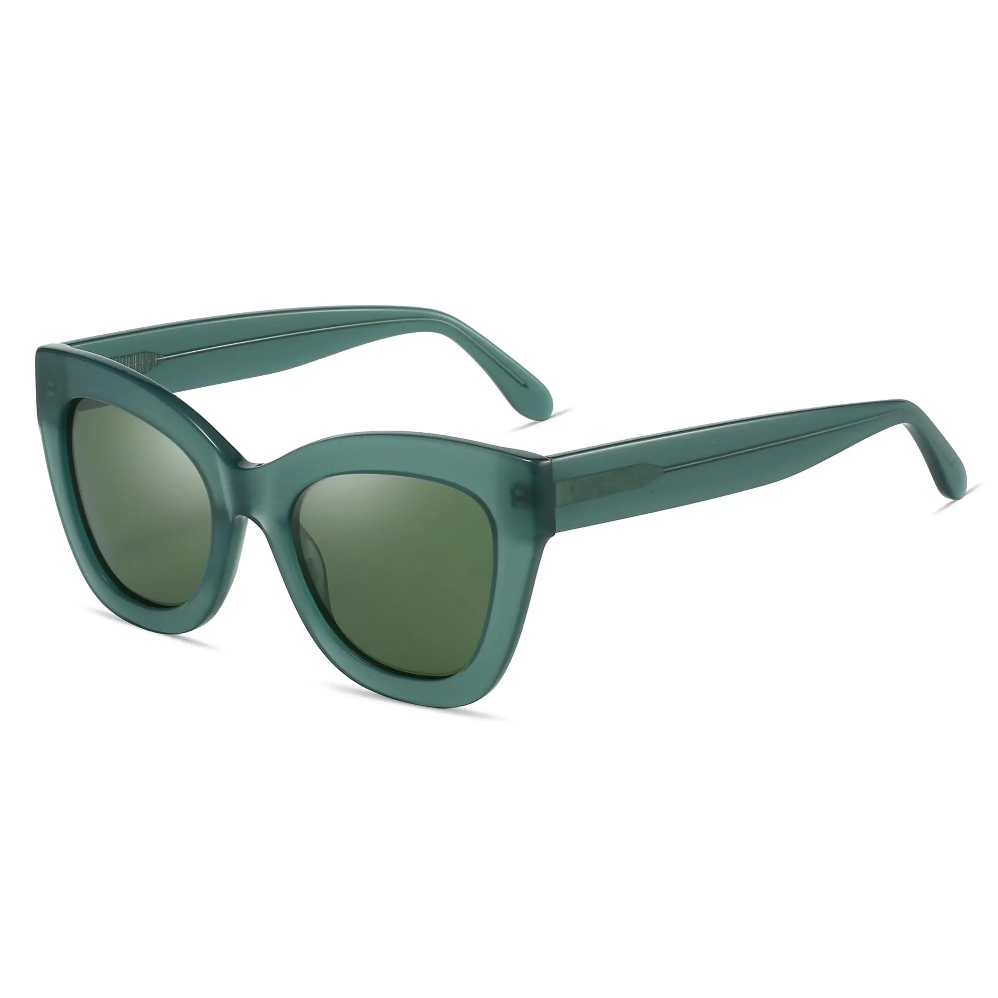 ZENOTTIC Trendy Polarized Retro Cat eye Sunglasses