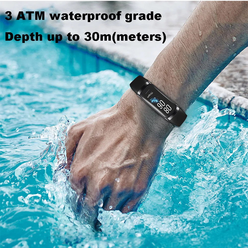 AMOLED Display Fitness Tracking Sports Watch