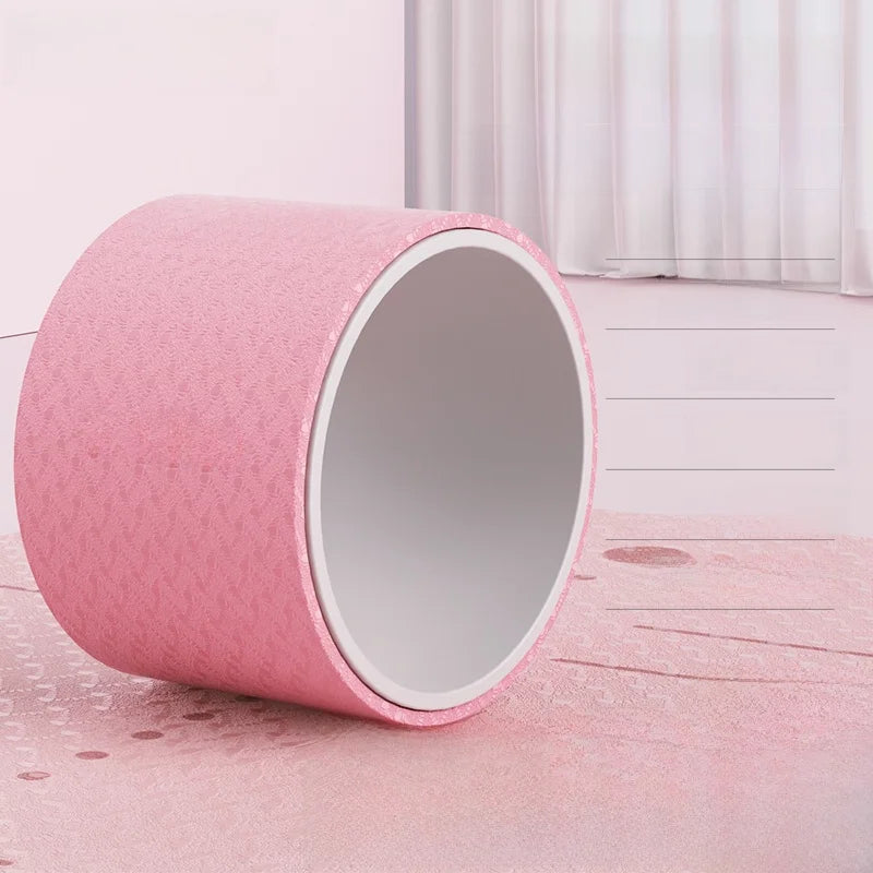 Extra Wide Yoga Wheel - Professional Pilates Stretching & Spine Opening Equipment
