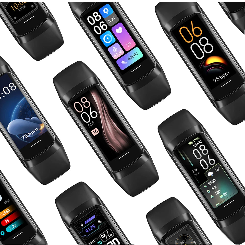 AMOLED Display Fitness Tracking Sports Watch
