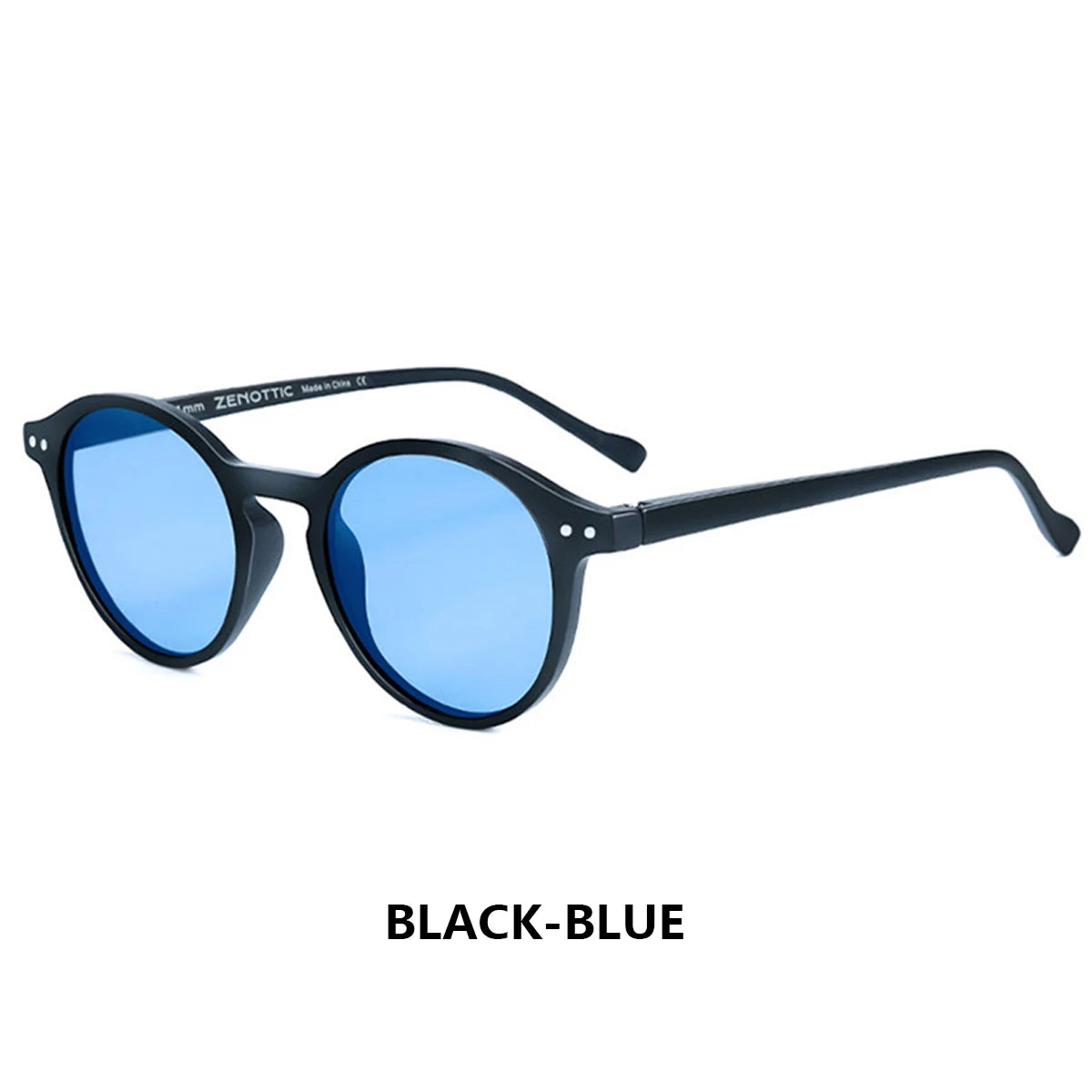 ZENOTTIC Small Round Polarized Sunglasses - Vintage Retro Circle UV400 Protection Unisex