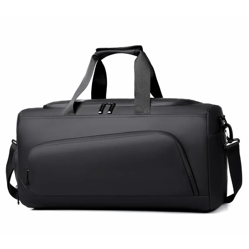 Sports Gym Bag - Large Capacity Duffel with Shoe Storage & Multi-Compartments