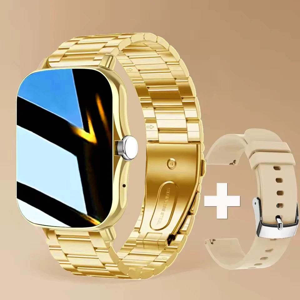 Smart Watch 2.01" HD Display with Bluetooth Calling & Custom Dials