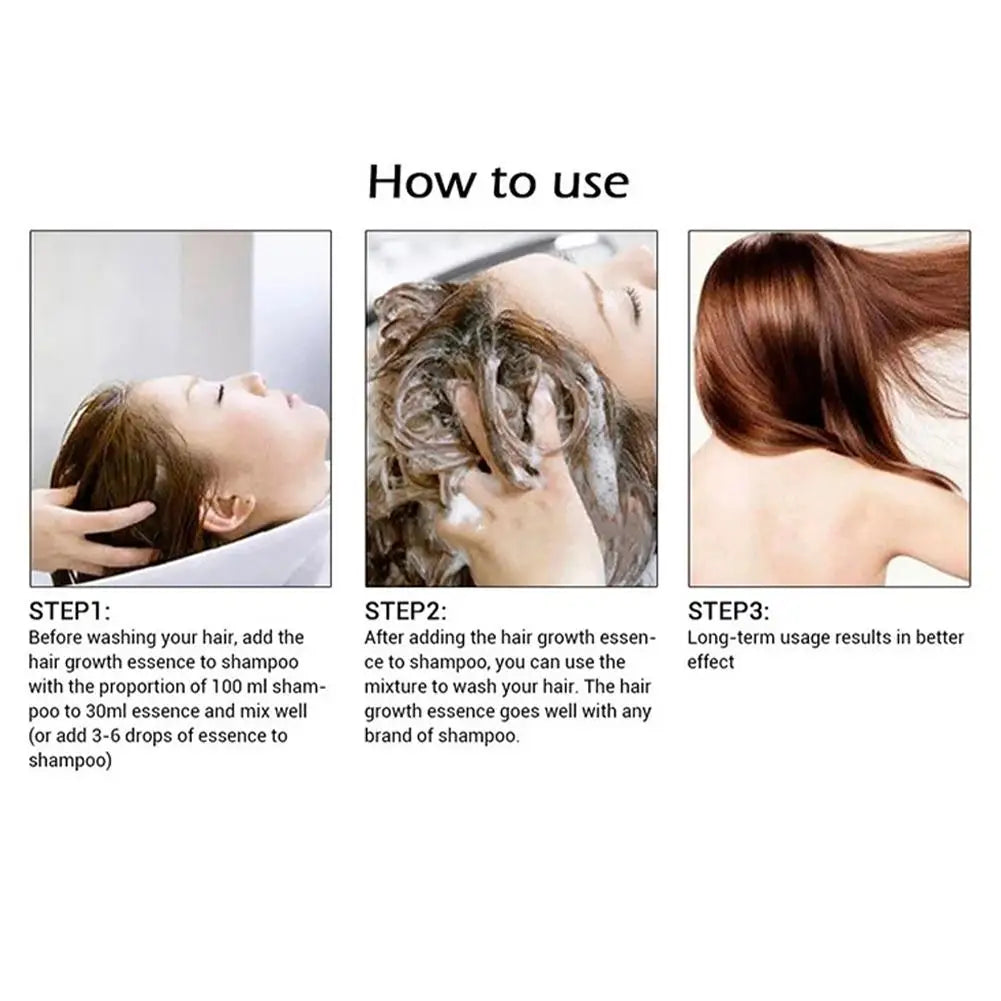Biotin Ginger Hair Growth Shampoo by Cedar & Moore 250ml – how to use: mix with growth essence, apply.