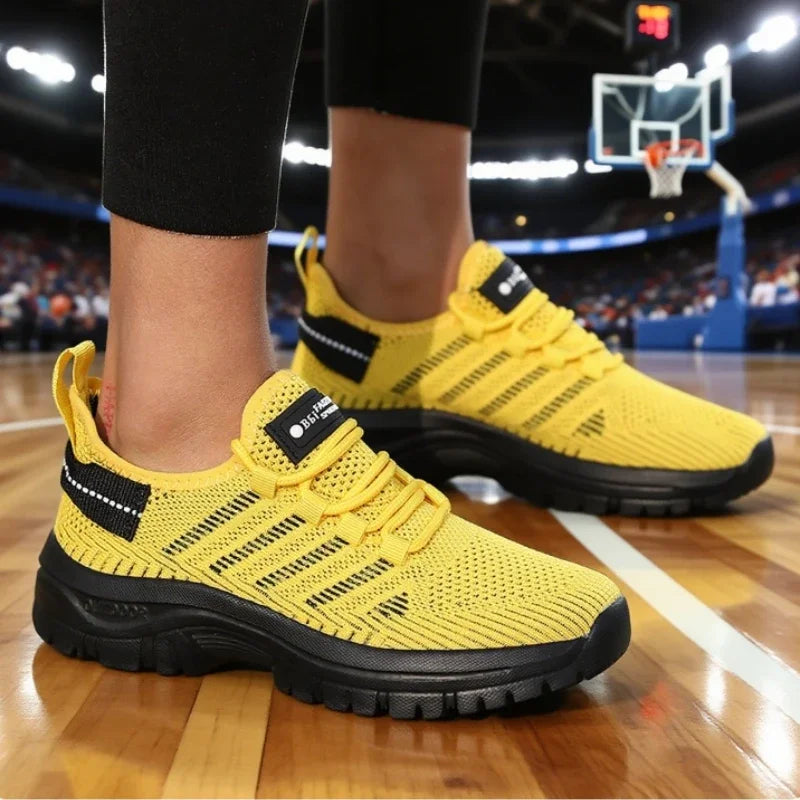 Women's Running Shoe Anti Slip Breathable Vulcanize Sneakers