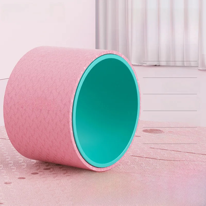 Extra Wide Yoga Wheel - Professional Pilates Stretching & Spine Opening Equipment