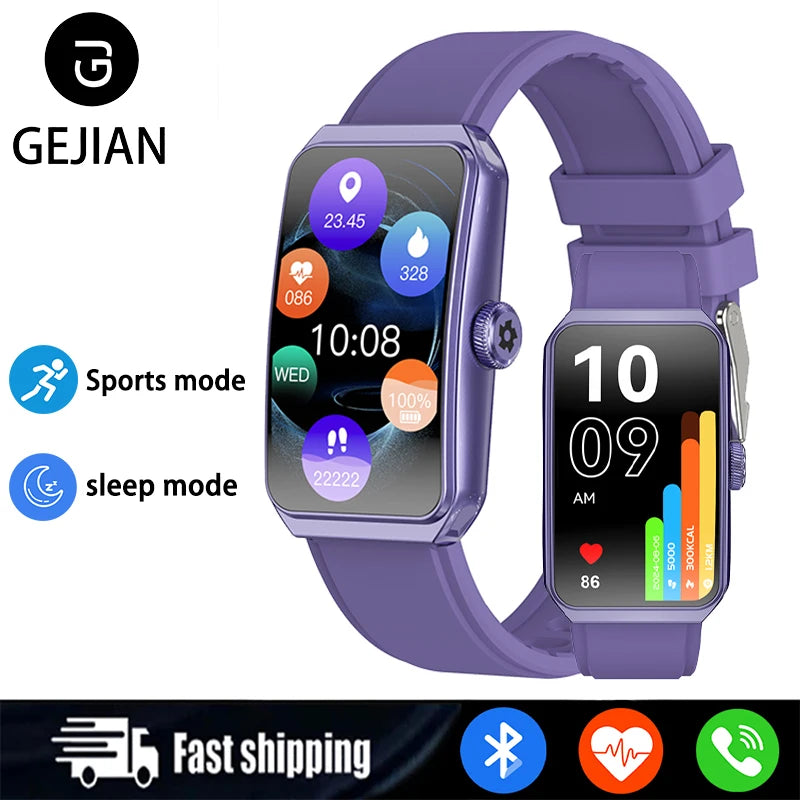 GEJIAN R11 Fashion Smart Watch - 1.47" TFT Display with Health Monitoring & IP68 Waterproof