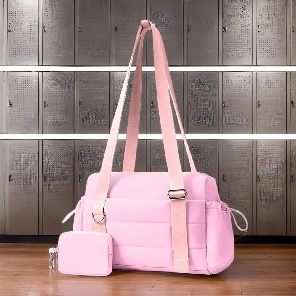 Gym Bag Fitness Tote with Wet & Dry Separation - Ultimate Sports Bag with Wallet