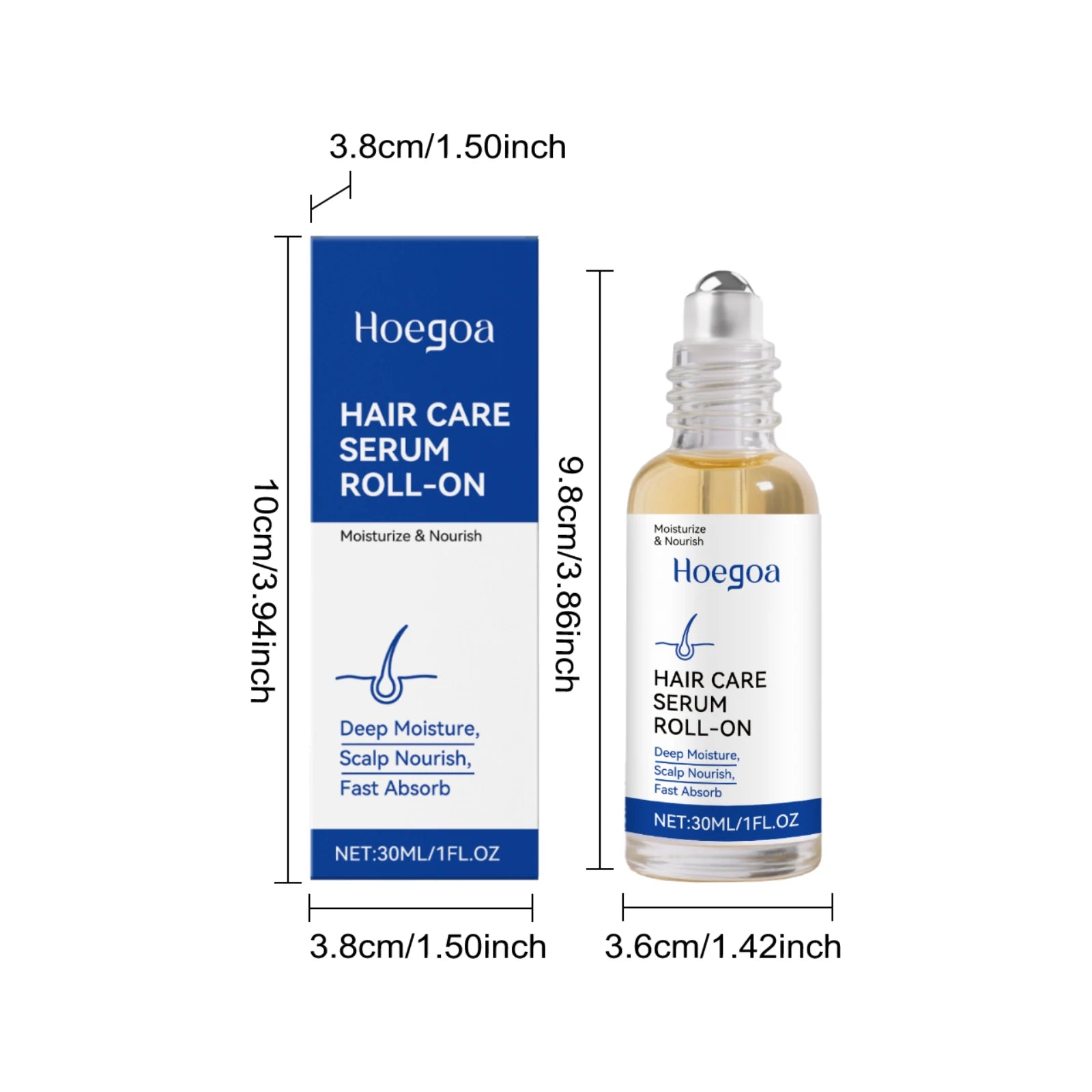 Hair Growth Serum - Strengthening Root Treatment for Anti-Baldness & Hair Loss Repair