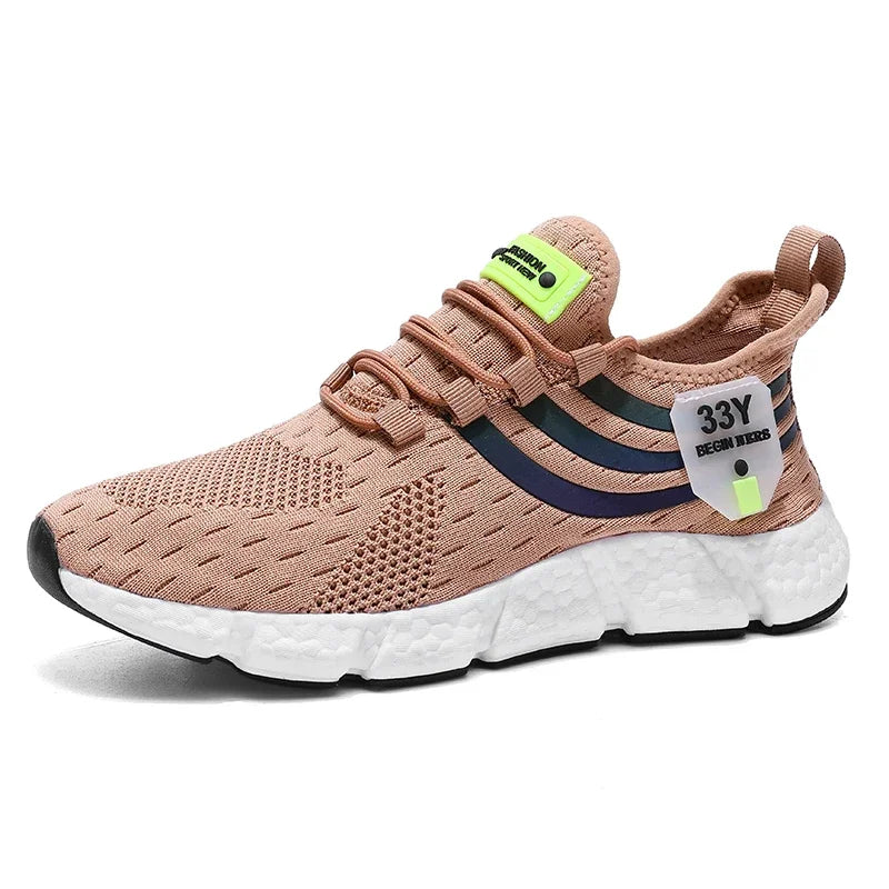 Women's Lightweight Breathable Athletic Sneakers - Cushioned Running & Walking Shoes