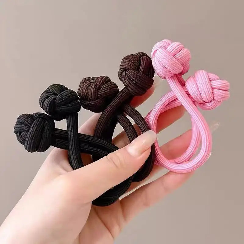 Simplicity Stretch Rubber Hair Ties - High Elasticity Fashion Scrunchies for Women