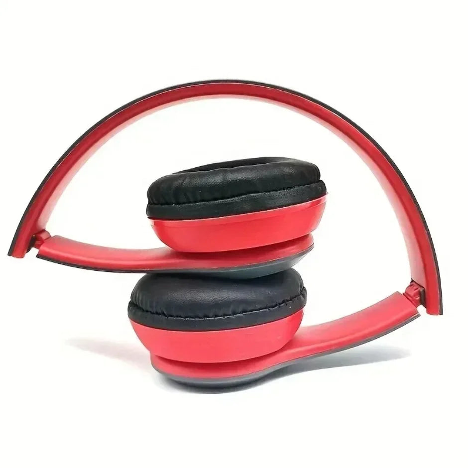 P47 Wireless Bluetooth Headphones - Foldable Over-Ear with 6H Talk Time & Volume Control