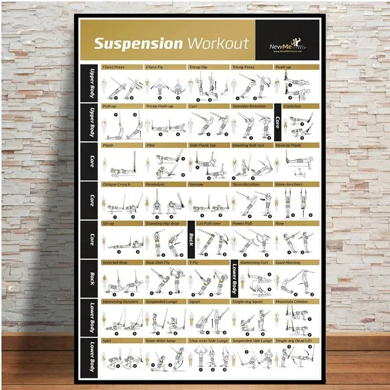 Frameless Dumbbell Workout & Exercise Chart