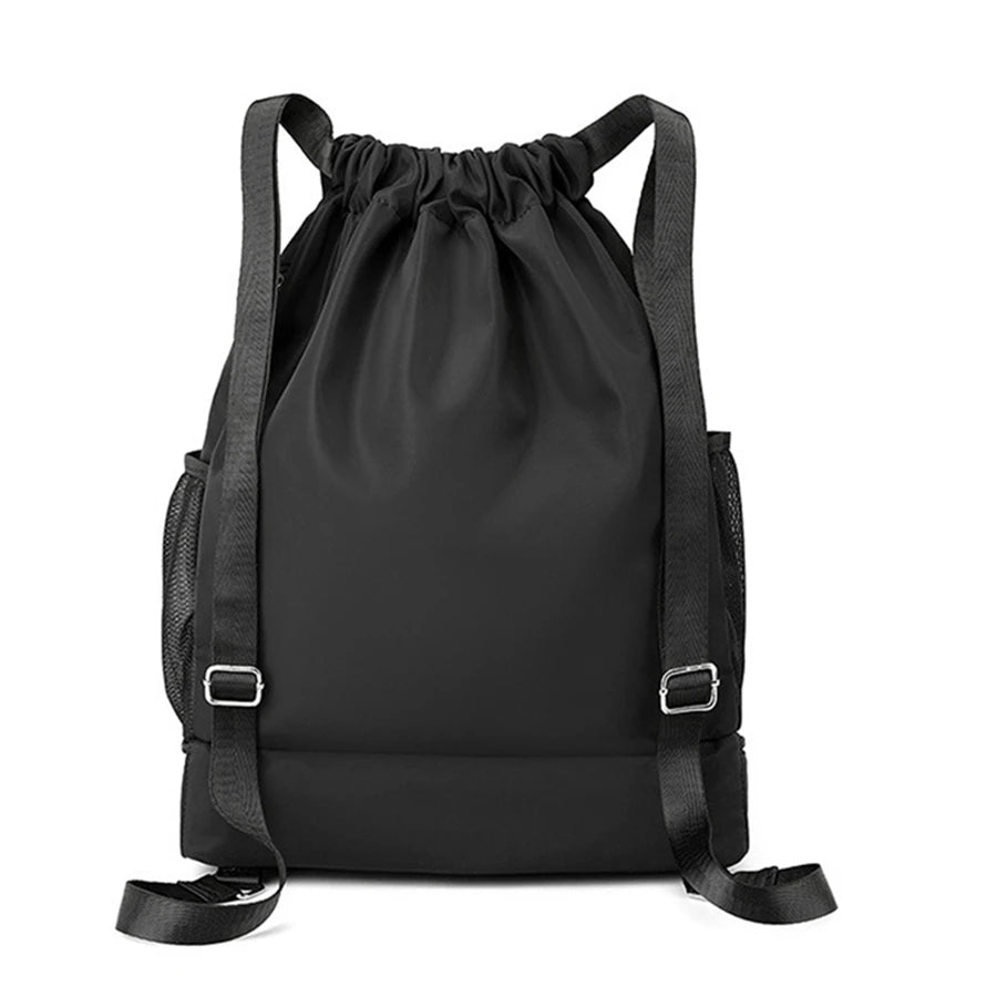 Waterproof Sports Backpack - Drawstring Gym Bag for Basketball, Soccer & Training