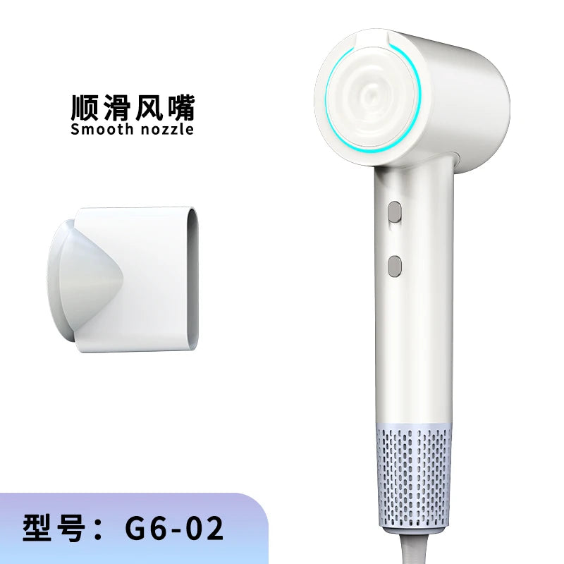 Professional Negative Ion Hair Dryer - Temperature Control with Hot & Cold Air for Powerful Gentle Care