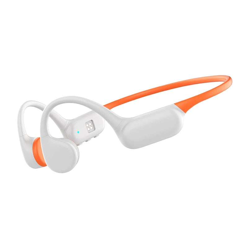 DISOUR X20 Bone Conduction Headphones - Bluetooth 5.4 with 32GB MP3 Player & IPX8 Waterproof