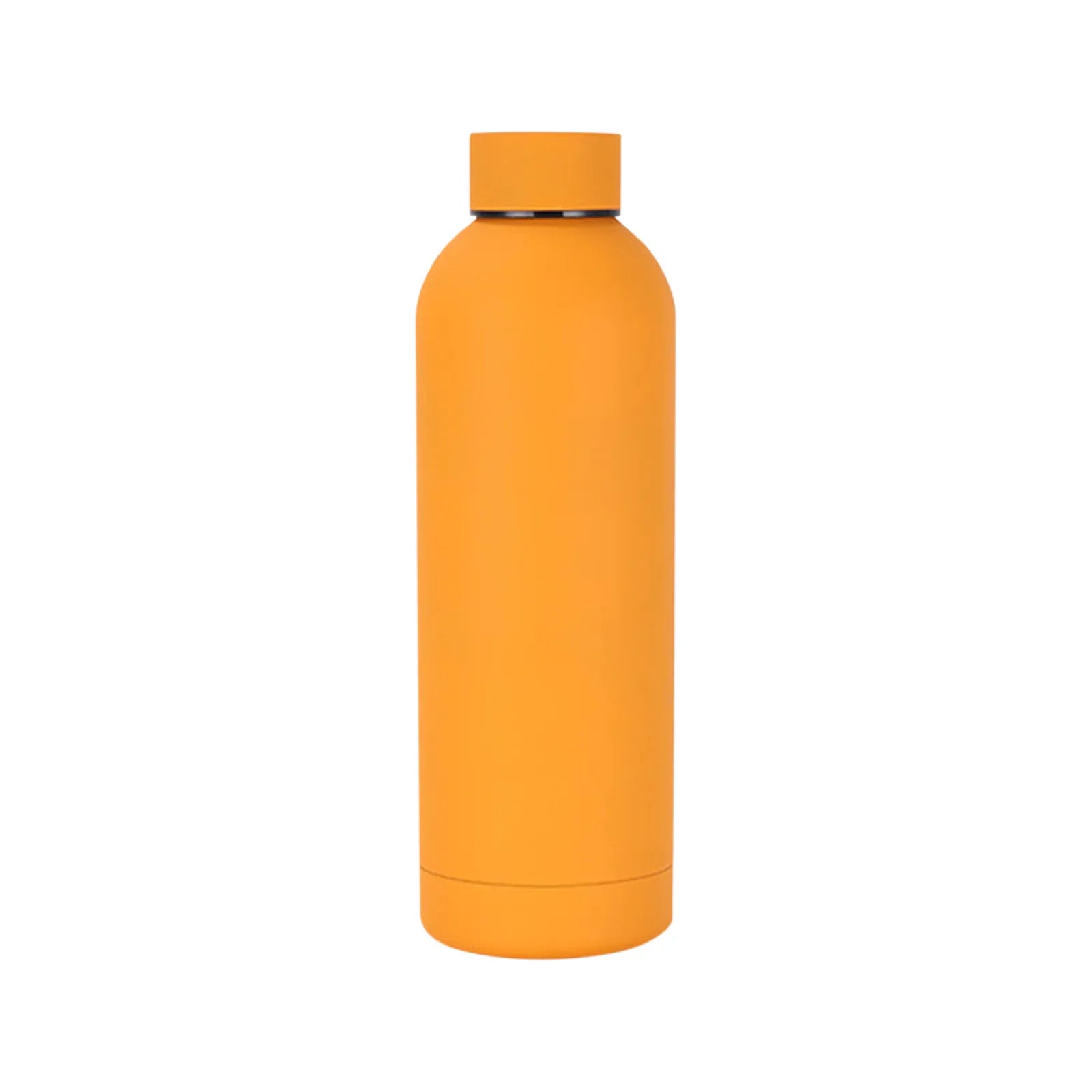 Cedar & Moore 500ml orange insulated stainless steel water bottle